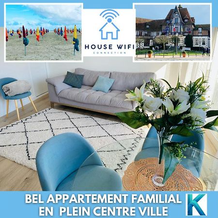 Superbe Appartement Familial "K" Hypercentre Deauville Exteriör bild