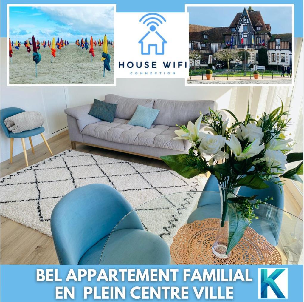 Superbe Appartement Familial "K" Hypercentre Deauville Exteriör bild